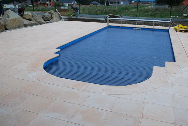 Solární lamely pro ohřev bazénové vody